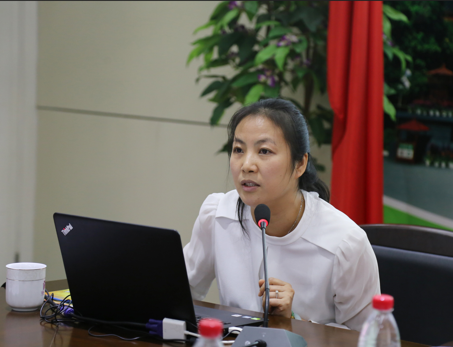 物理科学与技术学院党委书记黄晓昀发言.jpg